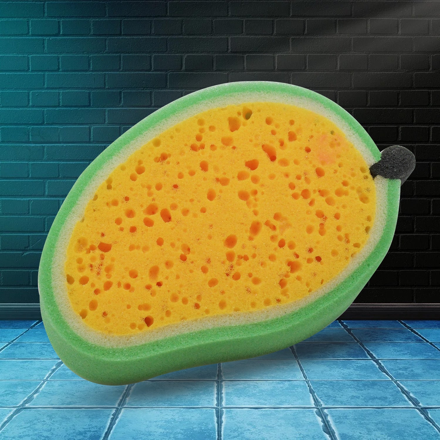 7306 Sponge Household Kitchen Mango Shape Bowl Dish Washing Cleaning Pad Cleaner, Bath Cleaning Sponge Dishwashing Sponge Mango (1 Pc) 7306 Sponge Household Kitchen Mango Shape Bowl Dish Washing Cleaning Pad Cleaner, Bath Cleaning Sponge Dishwashing Sponge Mango (1 Pc)